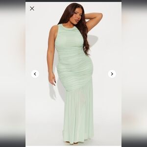 Fashion Nova Kendall Ruched Dress